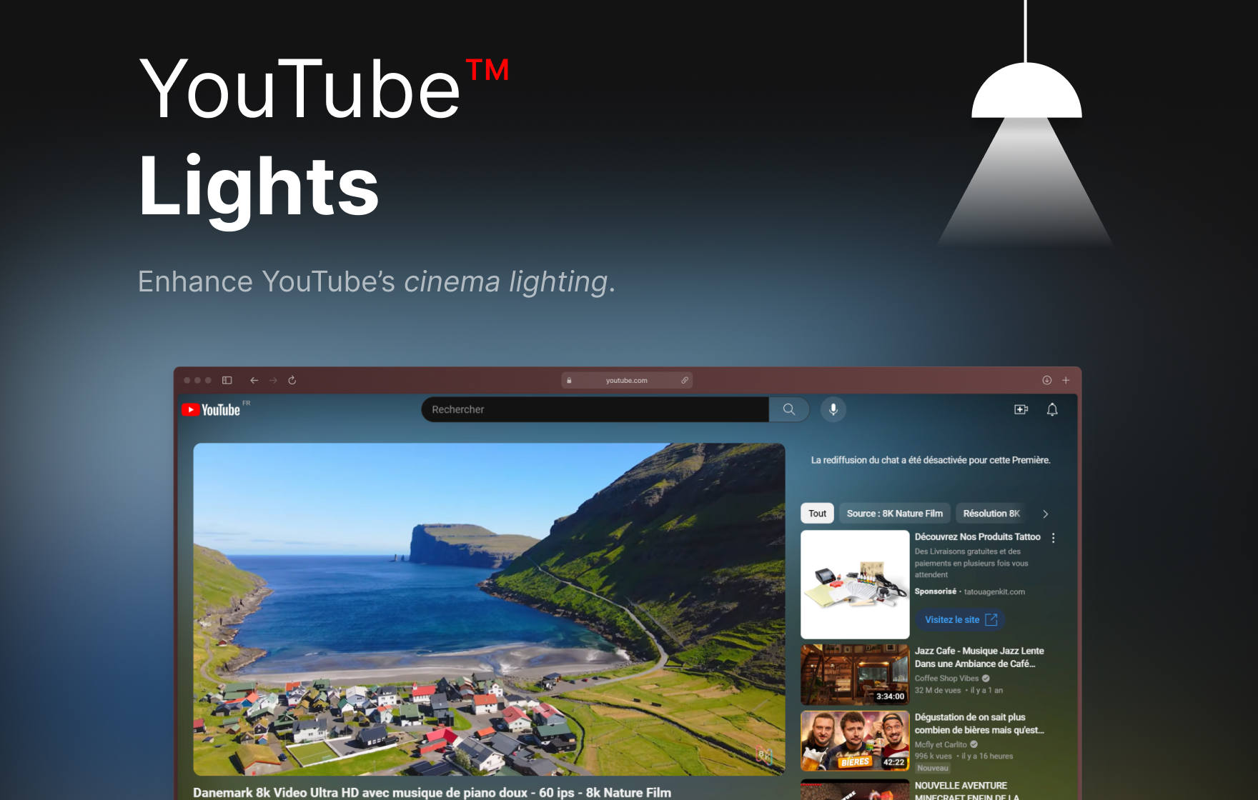 YouTube™ Lights